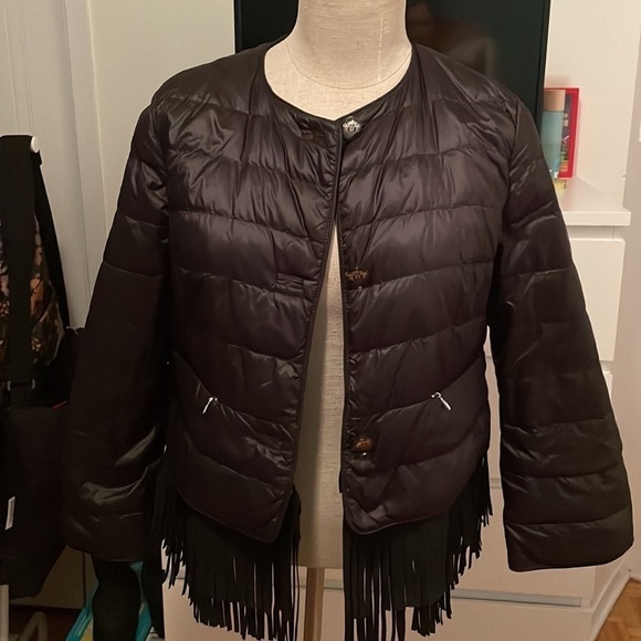 Women DIEGO M MILANO BLACK DOWN JACKET(authentic) - Picture 9 of 13